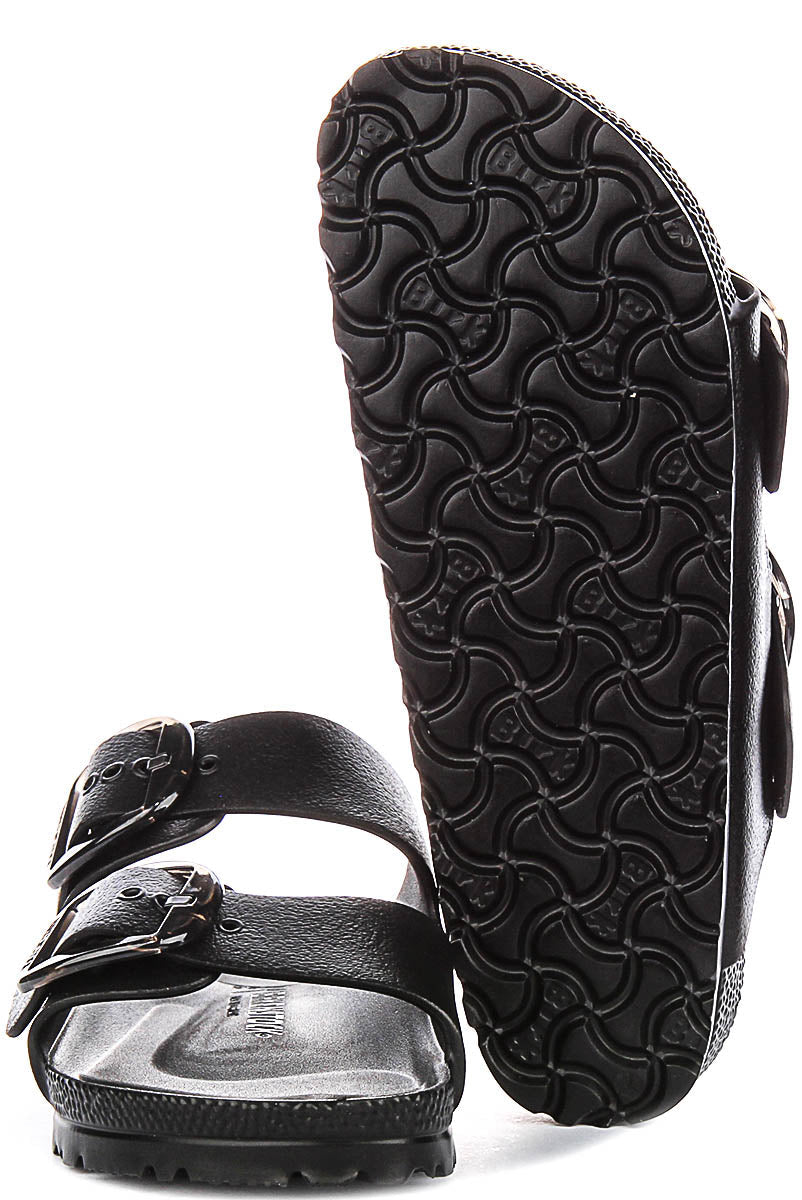 Birkenstock Arizona-sandalen | zwart EVA – Big Buckle voor dames – smalle pasvorm