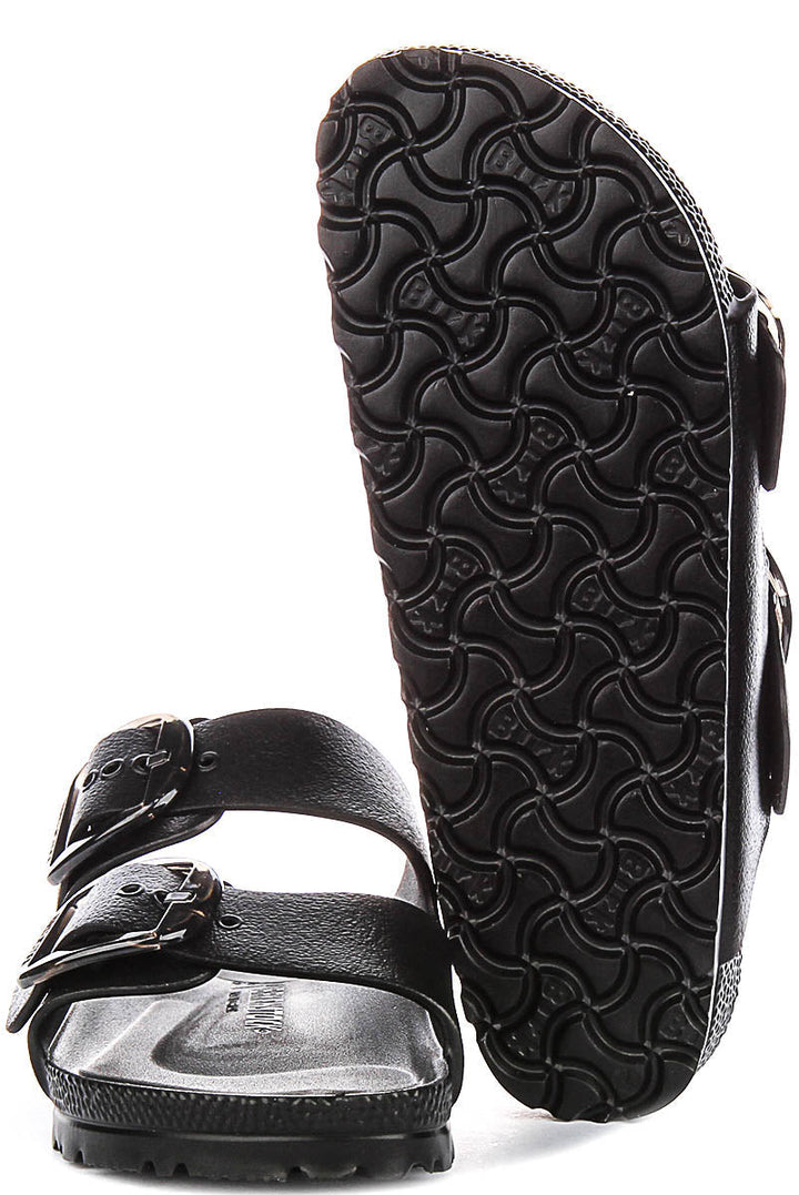 Birkenstock Arizona-sandalen | zwart EVA – Big Buckle voor dames – smalle pasvorm