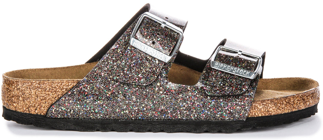 Birkenstock Arizona-sandaler | Svart Birko-Flor – flerfärgad för barn