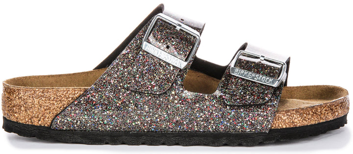 Birkenstock Arizona-sandaler | Svart Birko-Flor – flerfärgad för barn