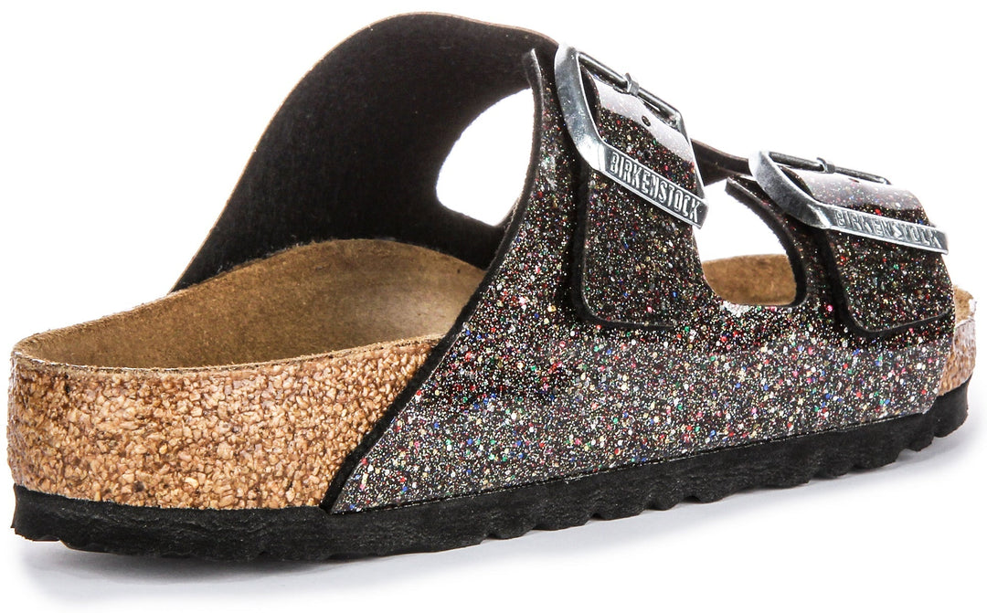 Birkenstock Arizona-sandaler | Svart Birko-Flor – flerfärgad för barn
