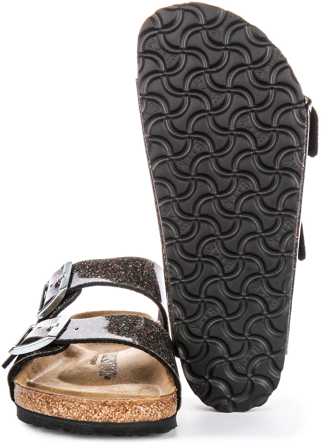 Birkenstock Arizona-sandaler | Svart Birko-Flor – flerfärgad för barn