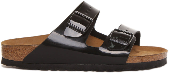 Sandales Birkenstock Arizona | Birko-Flor noir pour femmes