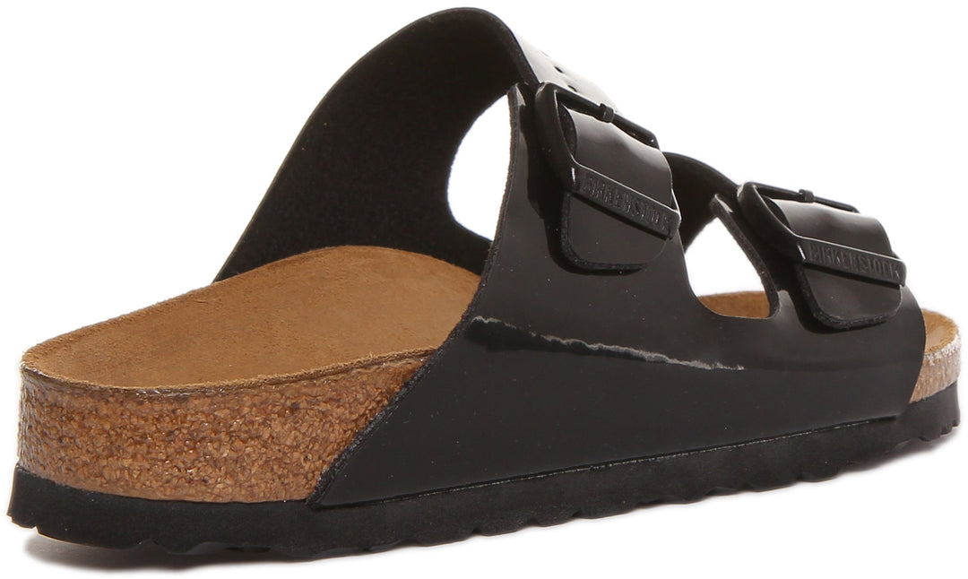 Sandales Birkenstock Arizona | Birko-Flor noir pour femmes