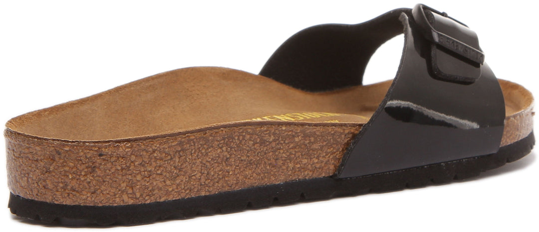 Birkenstock Madrid-sandaler | Svart Birko-Flor för kvinnor