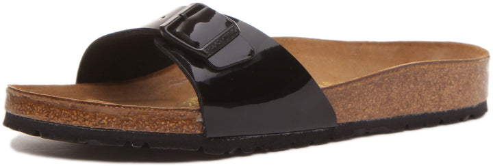 Birkenstock Madrid-sandaler | Svart Birko-Flor för kvinnor