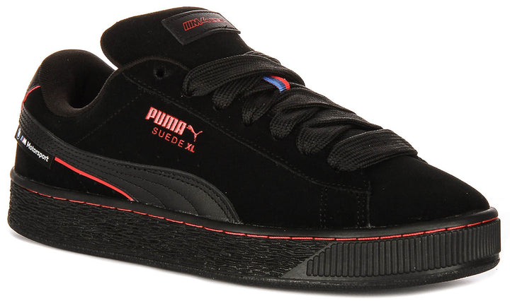Puma X BMW Suede XL i svart och rött