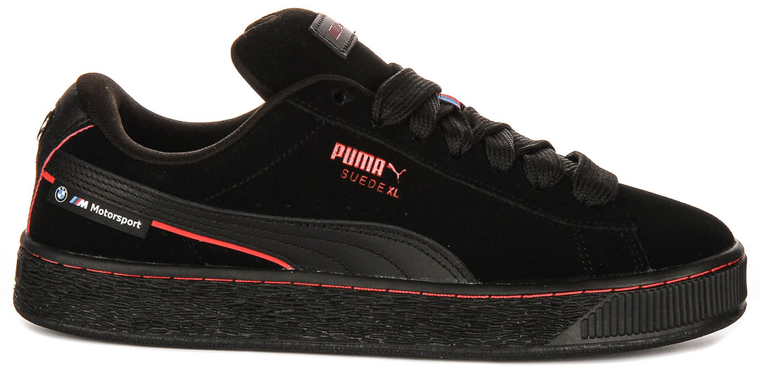 Puma X BMW Suede XL i svart och rött