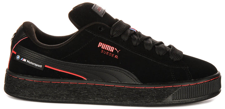 Puma X BMW Suede XL i svart och rött