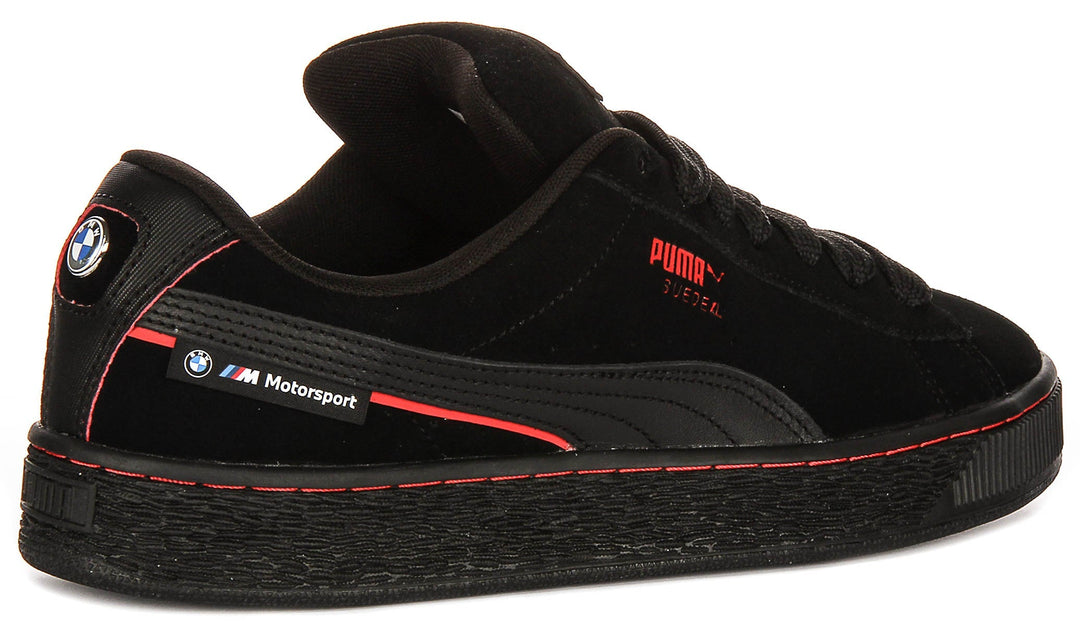Puma X BMW Suede XL i svart och rött