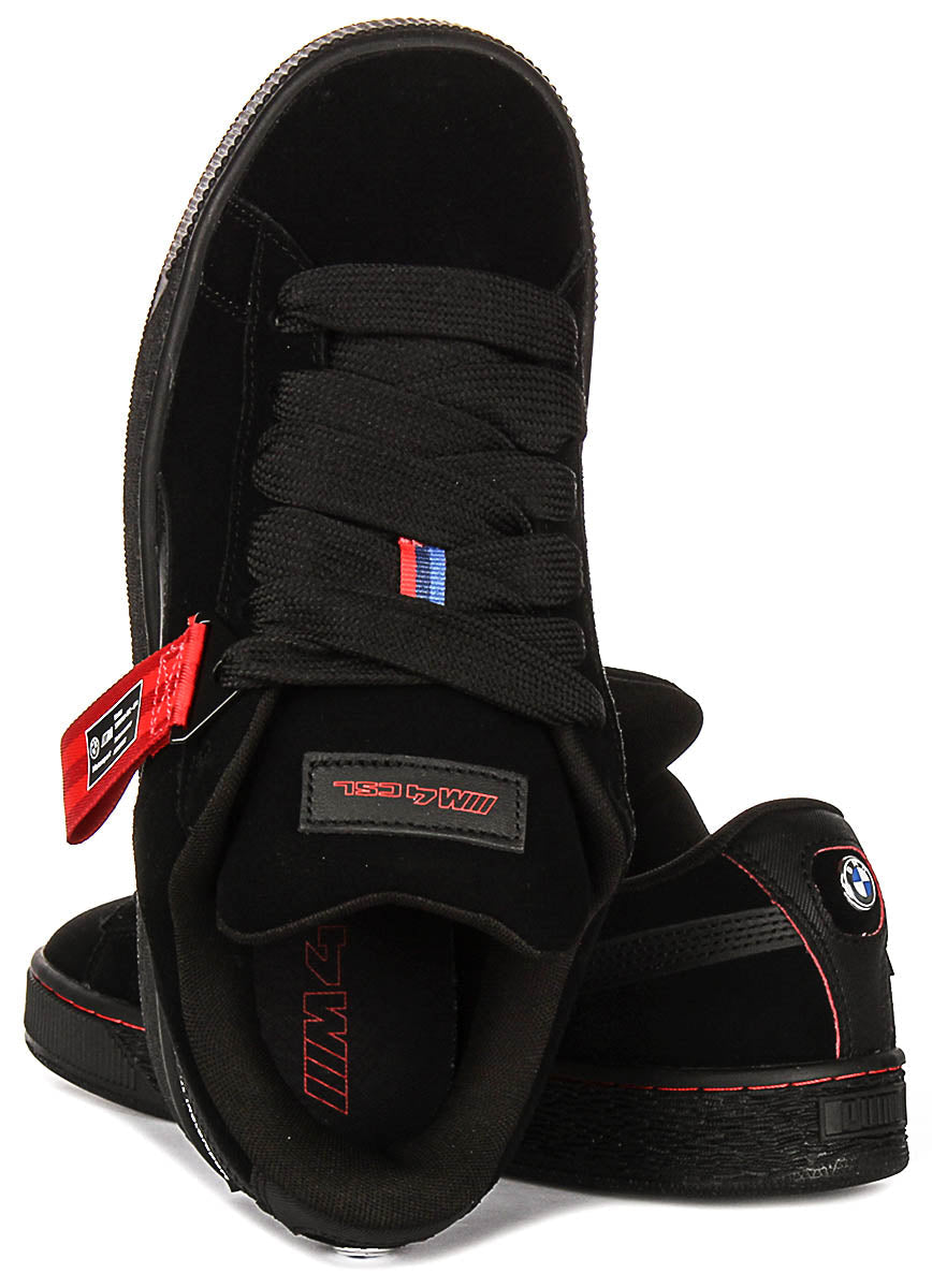 Puma X BMW Suede XL i svart och rött