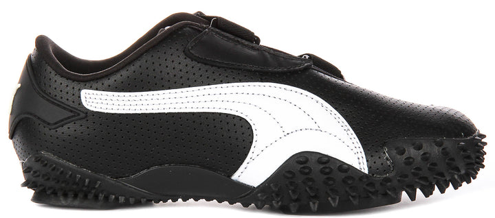 Puma Mostro Perf in zwart en wit