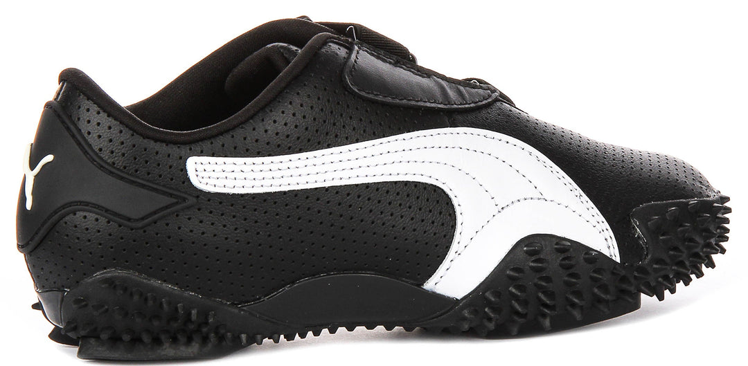 Puma Mostro Perf in zwart en wit