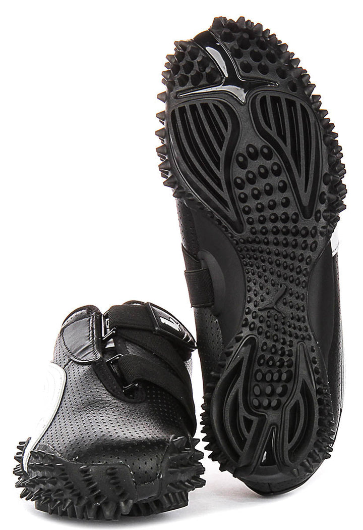 Puma Mostro Perf in zwart en wit
