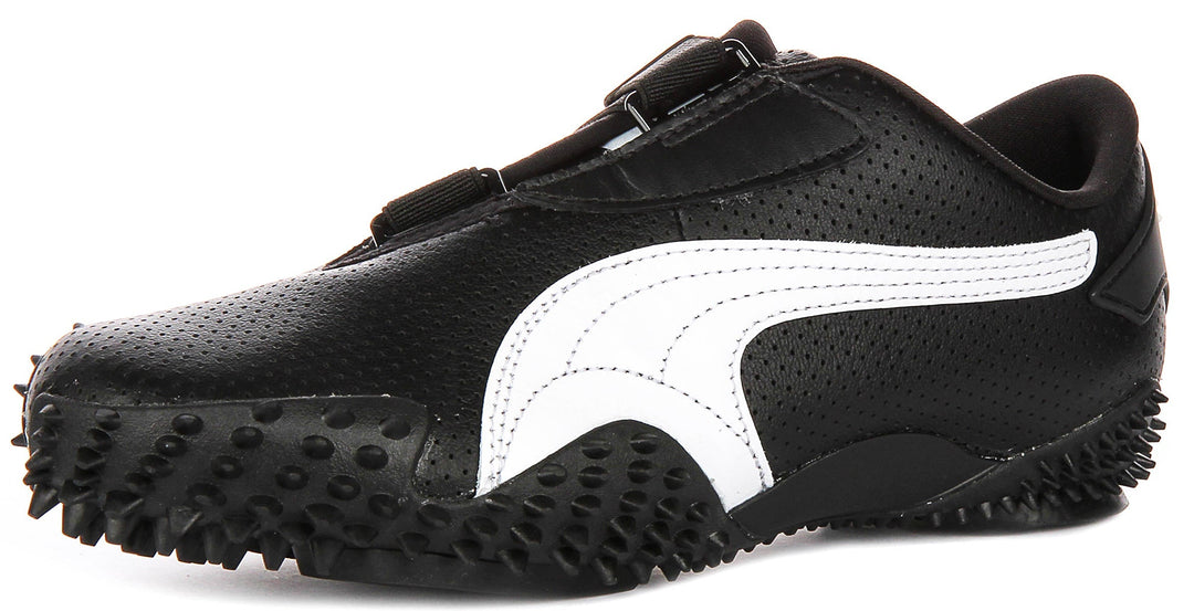 Puma Mostro Perf in zwart en wit