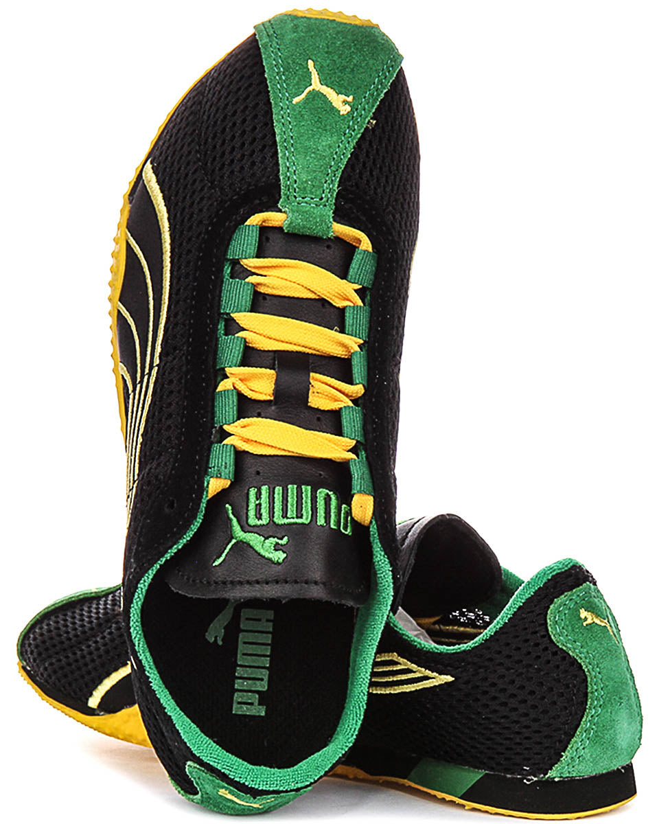Puma H Street-sneakers i svart och gult
