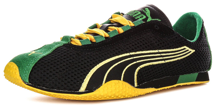 Puma H Street-sneakers i svart och gult