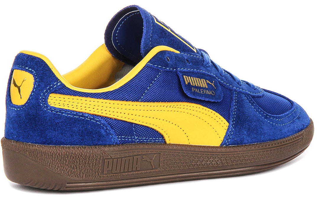 Puma Palermo Vintage i blått och gult