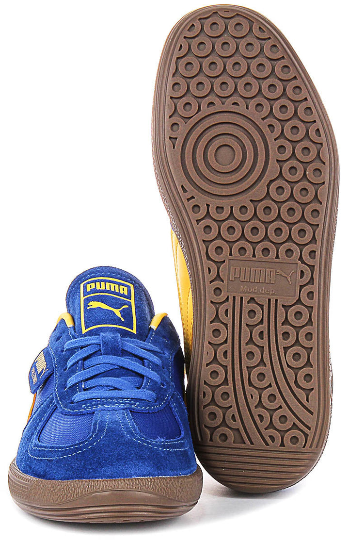 Puma Palermo Vintage i blått och gult