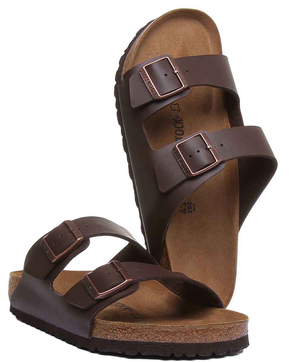 Birkenstock Arizona-sandaler | Brun Birko-Flor för kvinnor