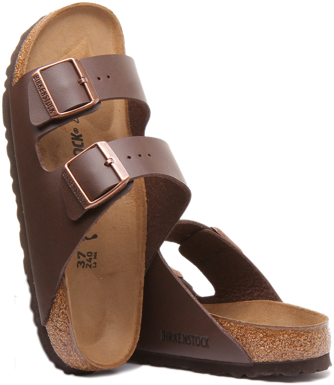 Birkenstock Arizona-sandaler | Brun Birko-Flor för kvinnor