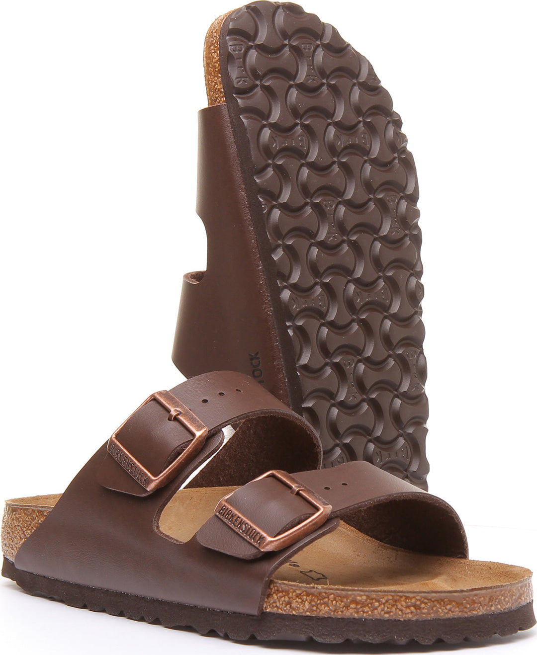 Birkenstock Arizona-sandaler | Brun Birko-Flor för kvinnor