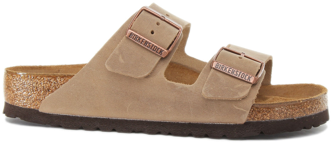 Birkenstock Arizona-sandaler | Brunt nubuckläder för kvinnor