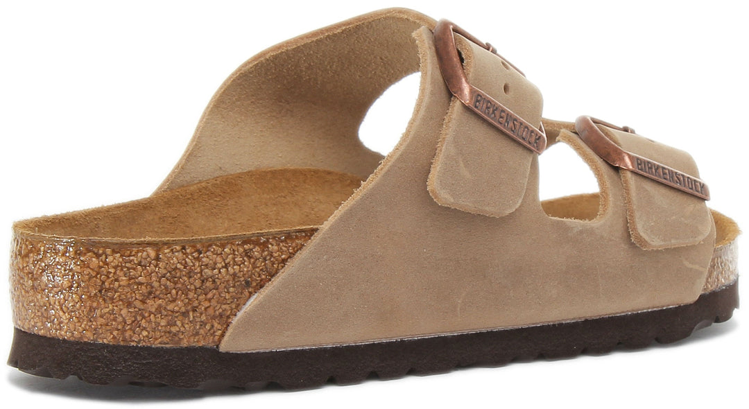 Birkenstock Arizona-sandaler | Brunt nubuckläder för kvinnor