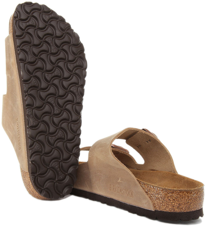 Birkenstock Arizona-sandaler | Brunt nubuckläder för kvinnor
