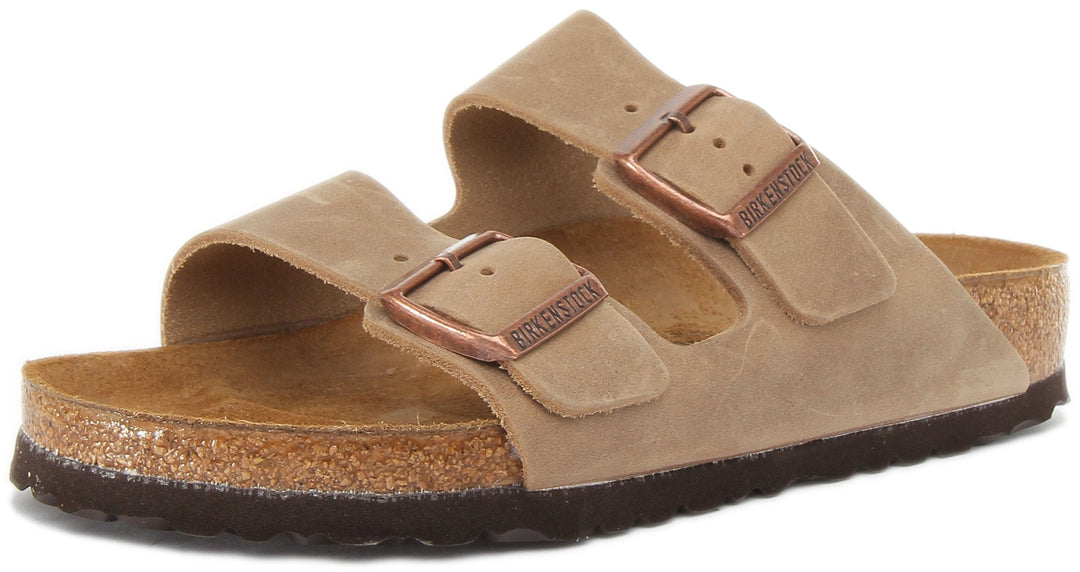 Birkenstock Arizona-sandaler | Brunt nubuckläder för kvinnor