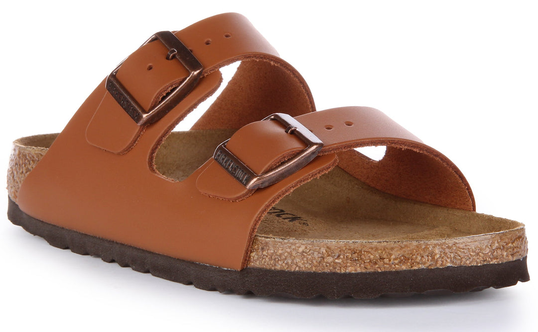 Birkenstock Arizona-sandaler | Brunt äkta läder för män och kvinnor
