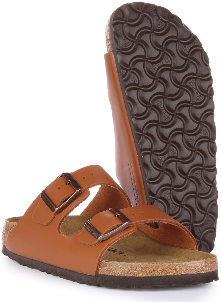 Birkenstock Arizona-sandaler | Brunt äkta läder för män och kvinnor