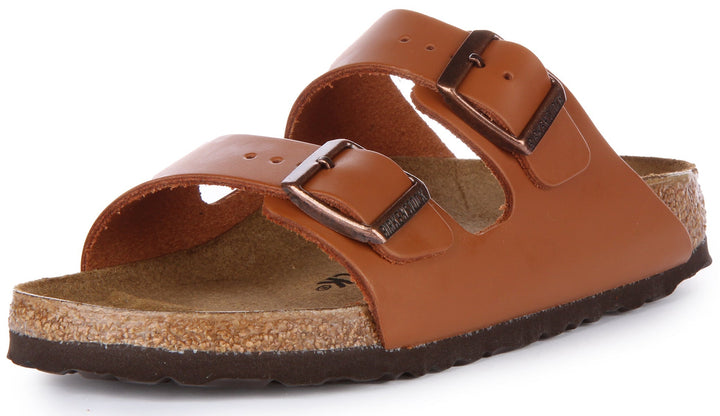 Birkenstock Arizona-sandaler | Brunt äkta läder för män och kvinnor