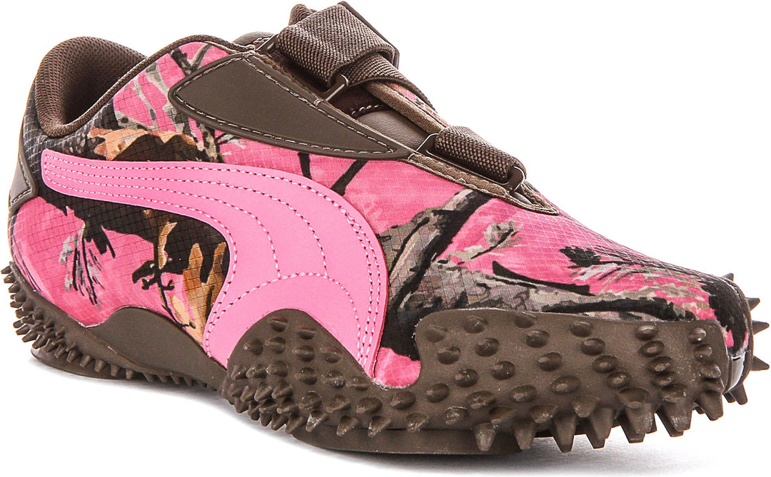 Puma Mostro Camo II i brunt och rosa för kvinnor