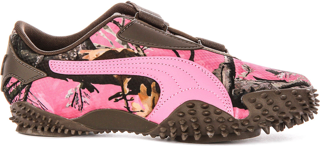 Puma Mostro Camo II i brunt och rosa för kvinnor