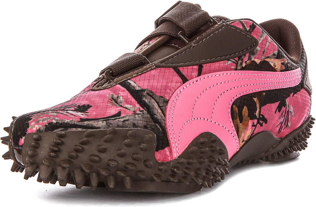 Puma Mostro Camo II i brunt och rosa för kvinnor
