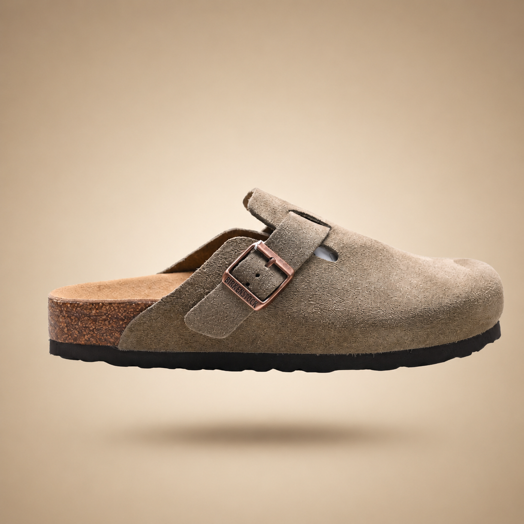 Women's Birkenstock Boston Suede Clogs