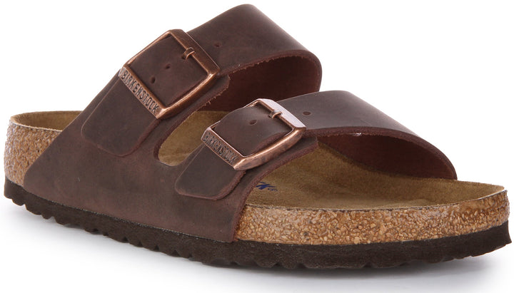 Birkenstock Arizona-sandaler | Brunt äkta läder för kvinnor