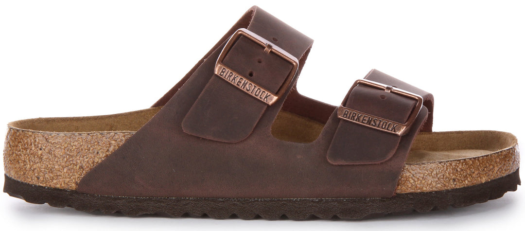 Birkenstock Arizona-sandaler | Brunt äkta läder för kvinnor