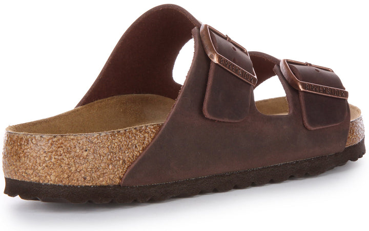 Birkenstock Arizona-sandaler | Brunt äkta läder för kvinnor