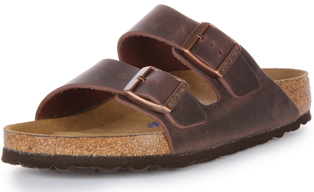 Birkenstock Arizona-sandaler | Brunt äkta läder för kvinnor