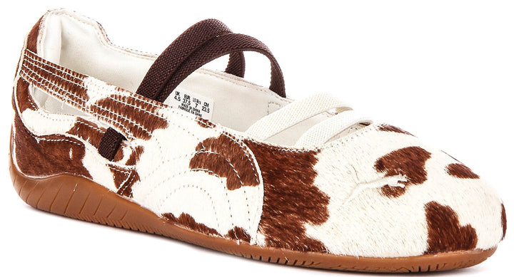 Puma SC Ballet Cow i beige och brunt för kvinnor