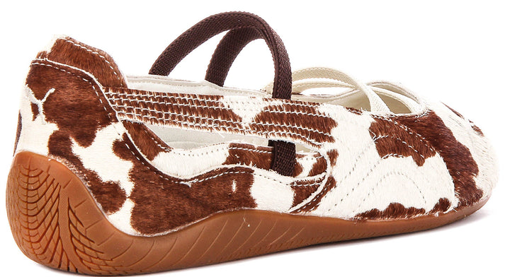 Puma SC Ballet Cow i beige och brunt för kvinnor