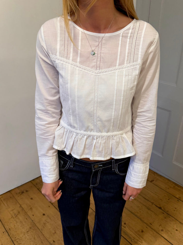 Mina Blouse - Wit