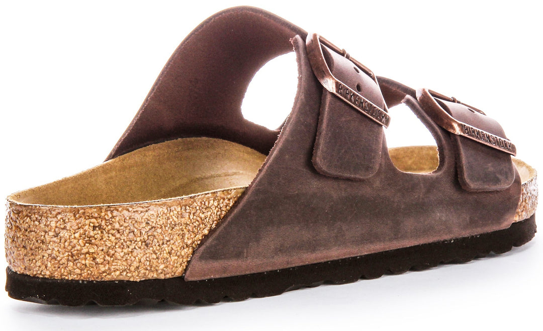 Birkenstock Arizona-sandaler | Brunt äkta läder för kvinnor