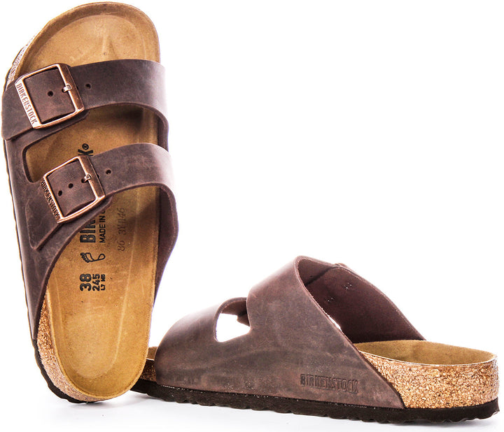 Birkenstock Arizona-sandaler | Brunt äkta läder för kvinnor