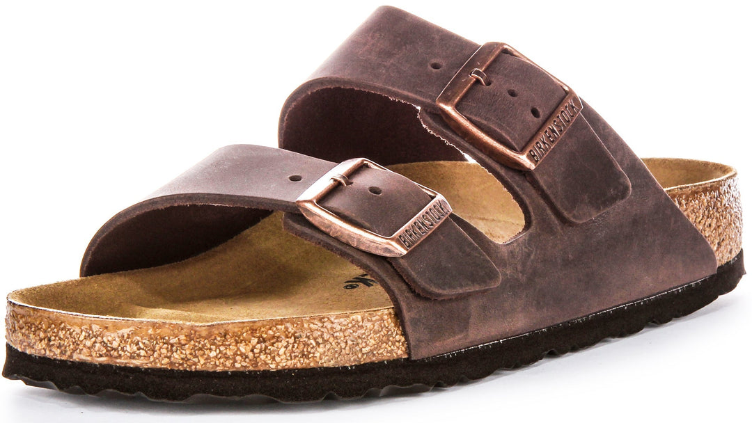 Birkenstock Arizona-sandaler | Brunt äkta läder för kvinnor