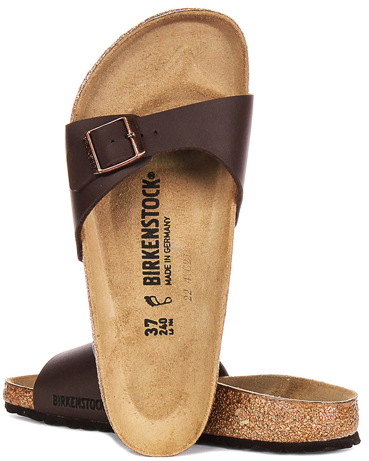 Birkenstock Madrid-sandaler | brun Birko-Flor för kvinnor