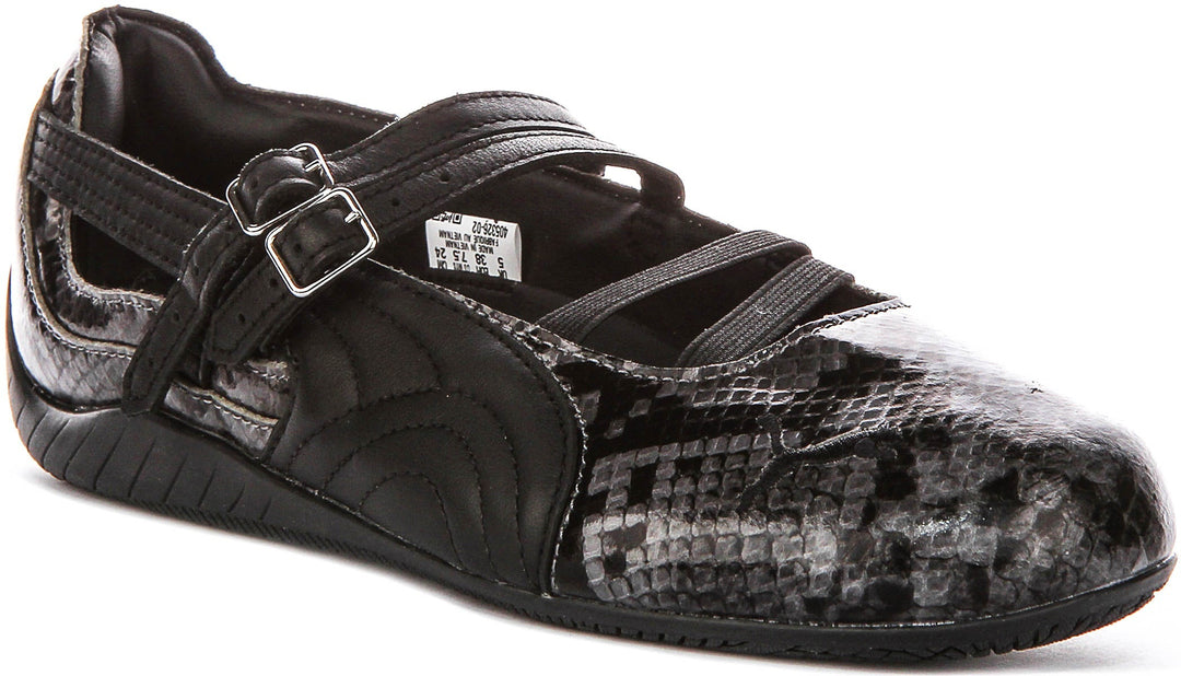 Puma SC Ballet Snake In Dark Grey Snake Print For Women