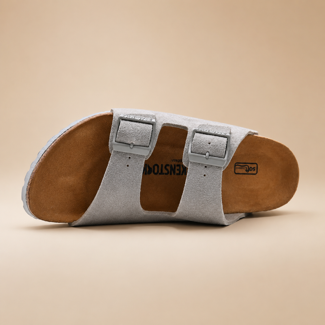 Birkenstock Arizona damsandaler med två remmar